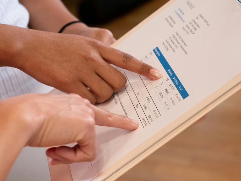 request billing information now